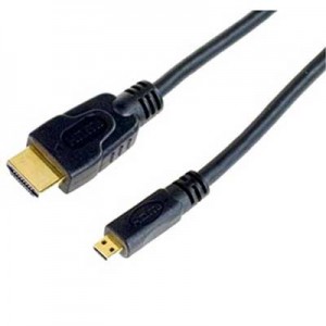 Sprint HTC EVO 4G Micro HDMI To HDMI Type D Cable - Type 1 Foot